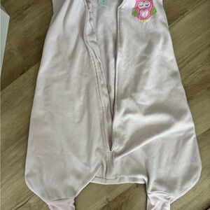 Halo Pink Sleep Sack XL with Owl Design